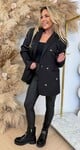LUXURY HARTJES BLAZER L062 BLACK