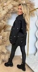 LUXURY HARTJES BLAZER L062 BLACK