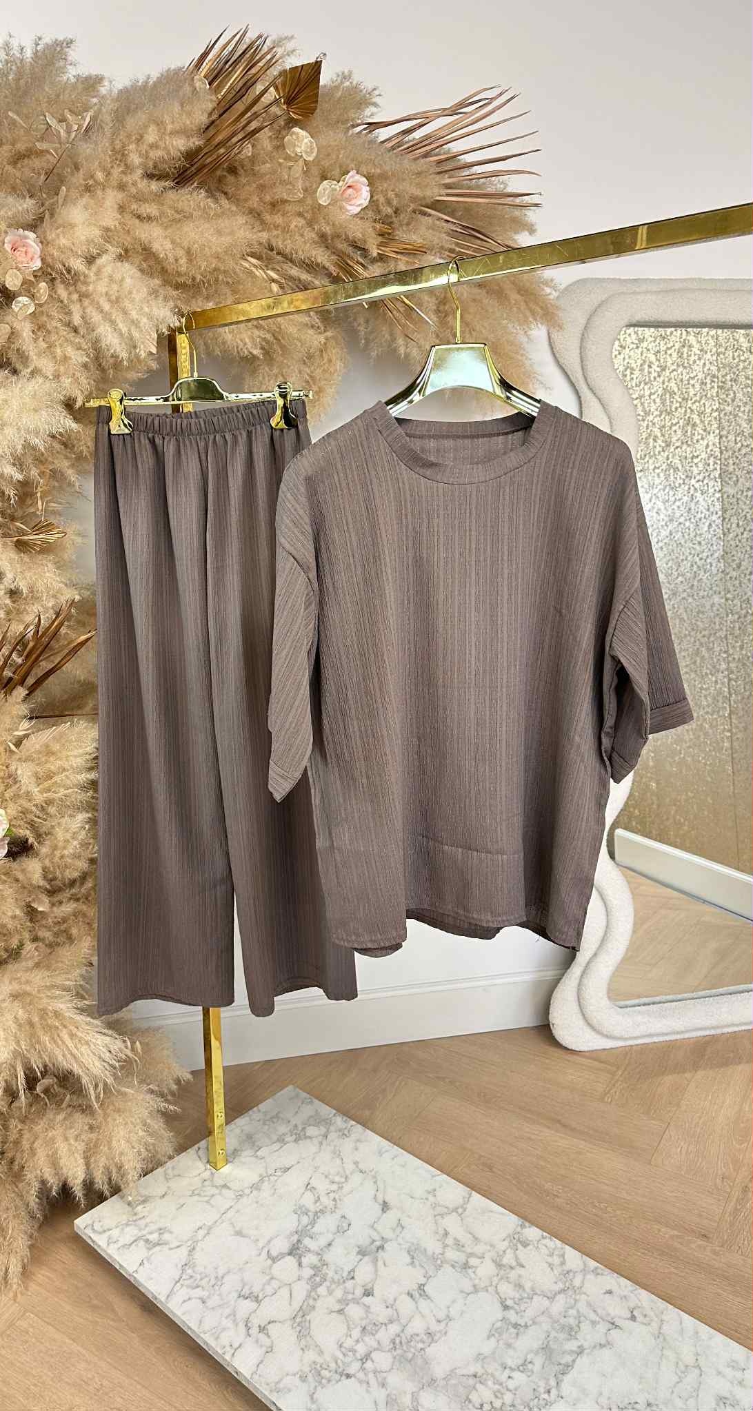 ROMY SET DARKTAUPE
