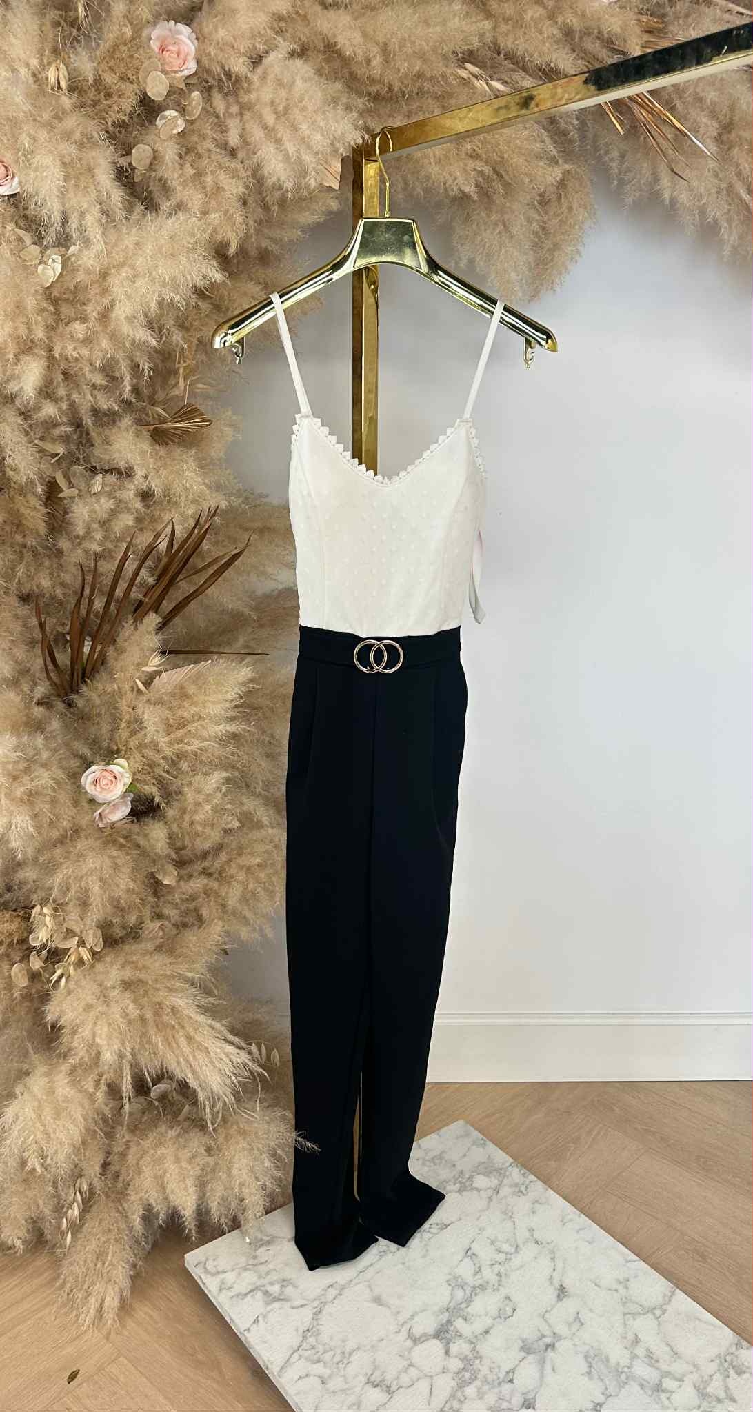 CIRCLE JUMPSUIT OFFWHITE