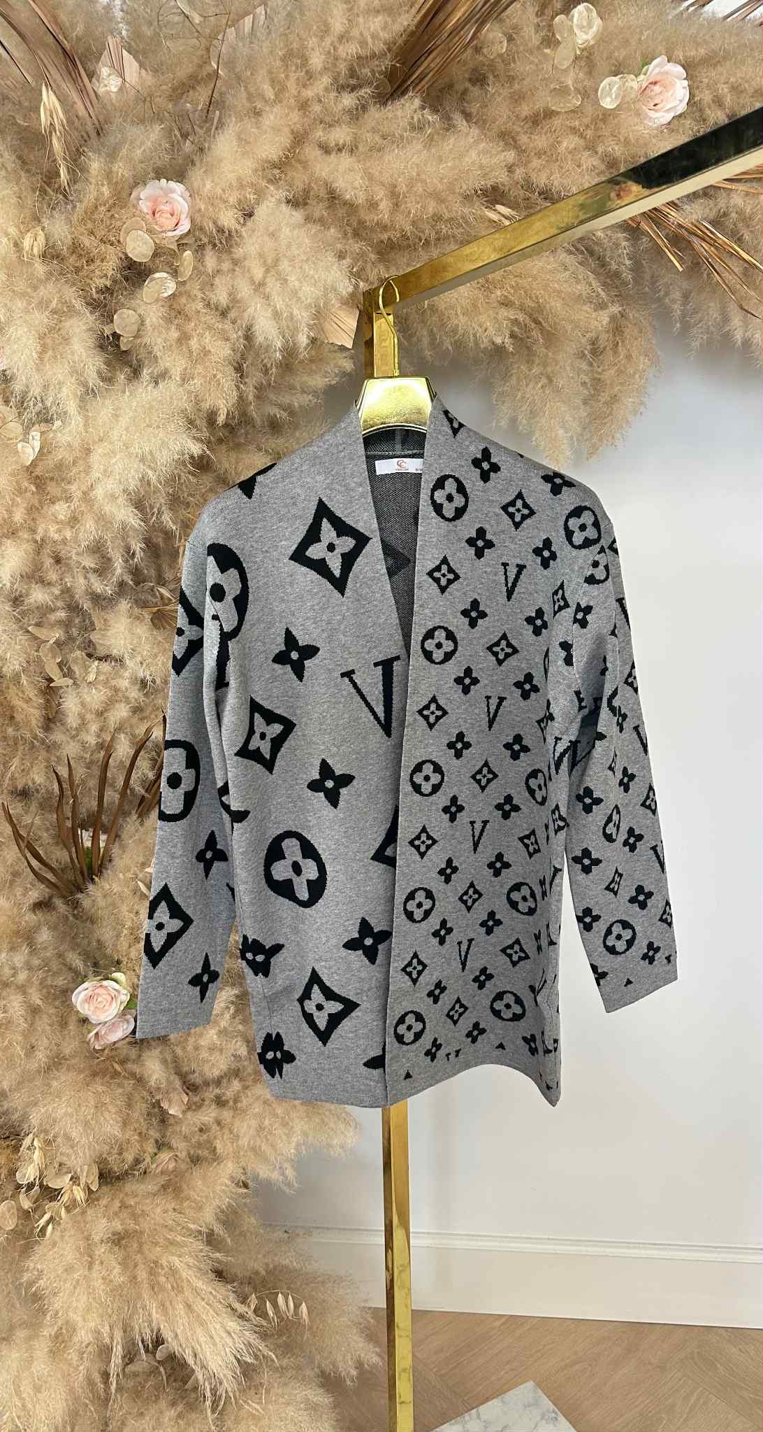 LOUI VEST 1803 GREY/BLACK