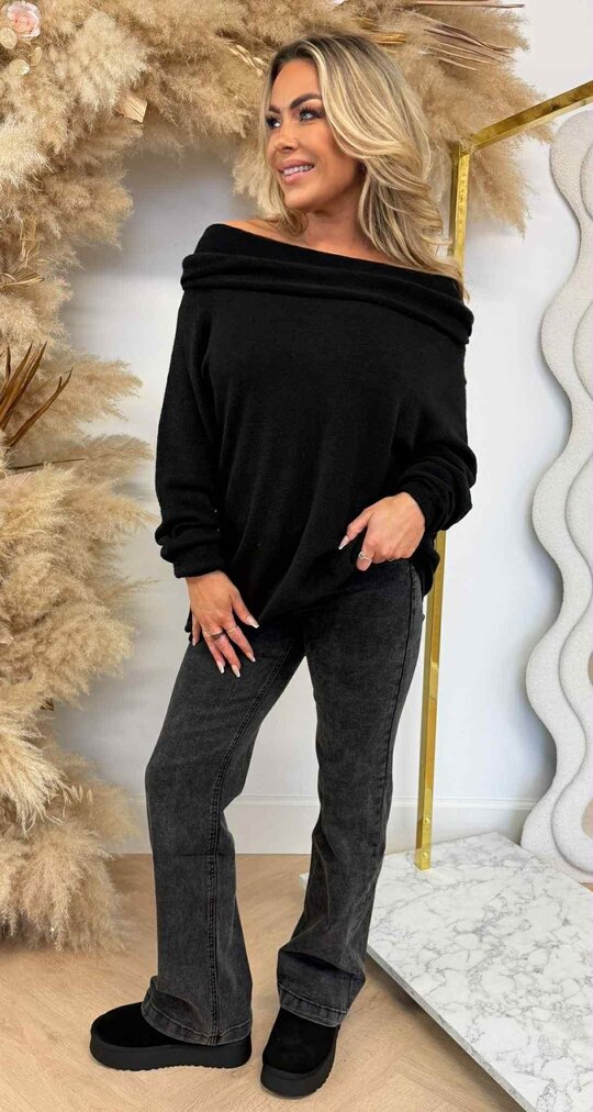 STIKSEL OMSLAG SOFT SWEAT BLACK STIKSEL OMSLAG SOFT SWEAT BLACK