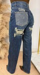GLITTER POCKET JEANS T63-2 DENIMBLUE GLITTER POCKET JEANS T63-2 DENIMBLUE