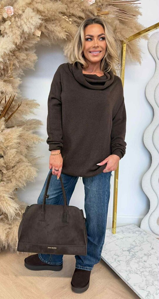 STIKSEL OMSLAG SOFT SWEAT CHOCO STIKSEL OMSLAG SOFT SWEAT CHOCO