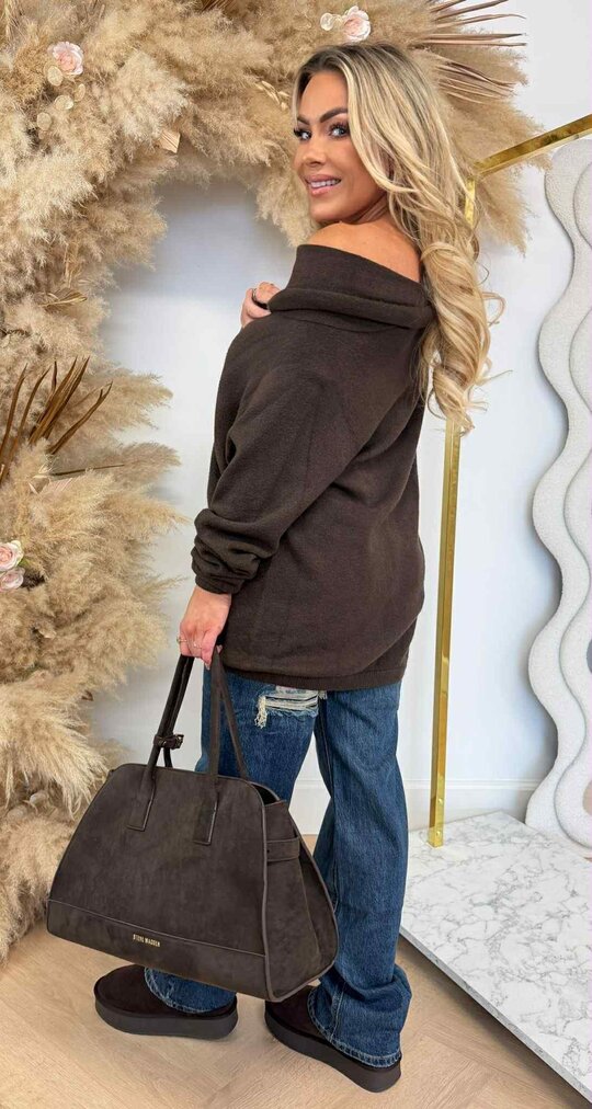 STIKSEL OMSLAG SOFT SWEAT CHOCO STIKSEL OMSLAG SOFT SWEAT CHOCO