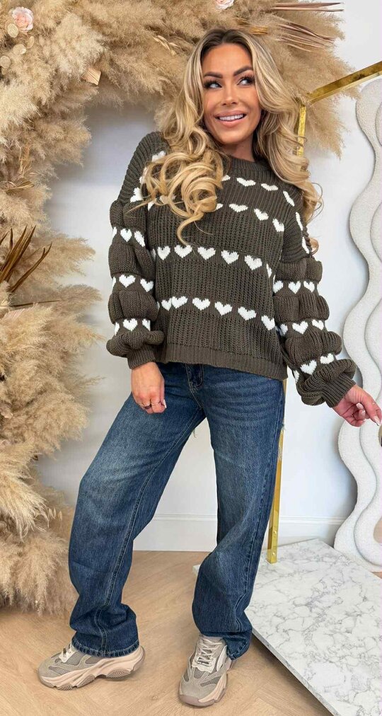 SWEETHEART TRUI TAUPE SWEETHEART TRUI TAUPE