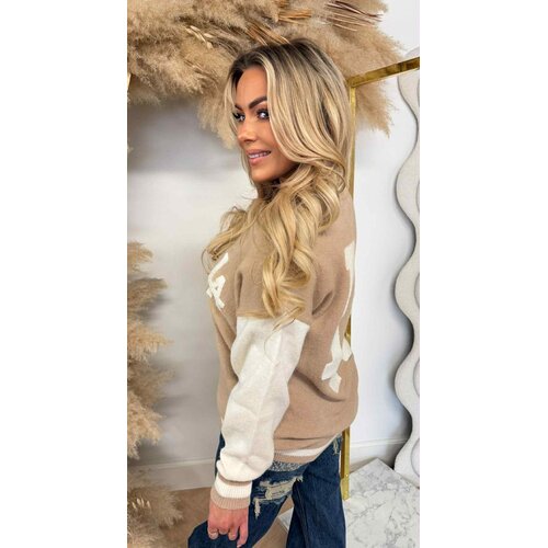 LA KNITTED VEST/SWEAT 230803 BEIGE