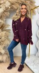 HARTJES KNITTED VEST/SWEAT 997 BORDEAUX HARTJES KNITTED VEST/SWEAT 997 BORDEAUX