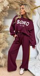 SOHO 2 PIECE SET BORDEAUX SOHO 2 PIECE SET BORDEAUX