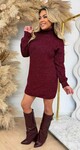 SPARKLE KOL DRESS BORDEAUX SPARKLE KOL DRESS BORDEAUX
