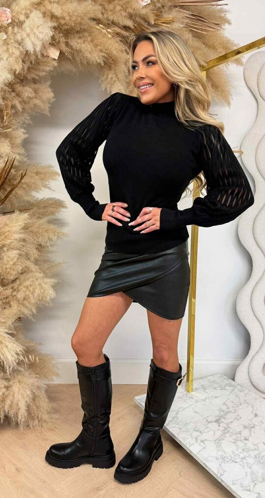 JOLIE TOP 7119 BLACK JOLIE TOP 7119 BLACK