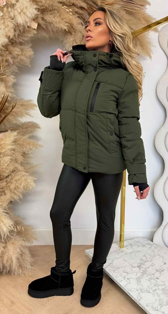 BESTSELLER WINTERJACKET SHORT 7588 ARMYGREEN BESTSELLER WINTERJACKET SHORT 7588 ARMYGREEN