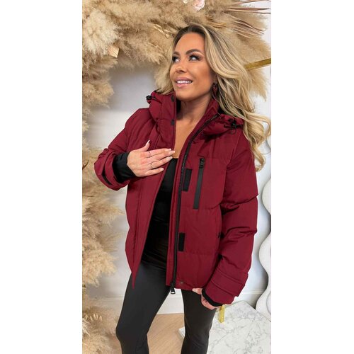 BESTSELLER WINTERJACKET SHORT 7588 BURGUNDY BESTSELLER WINTERJACKET SHORT 7588 BURGUNDY