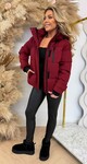 BESTSELLER WINTERJACKET SHORT 7588 BURGUNDY BESTSELLER WINTERJACKET SHORT 7588 BURGUNDY