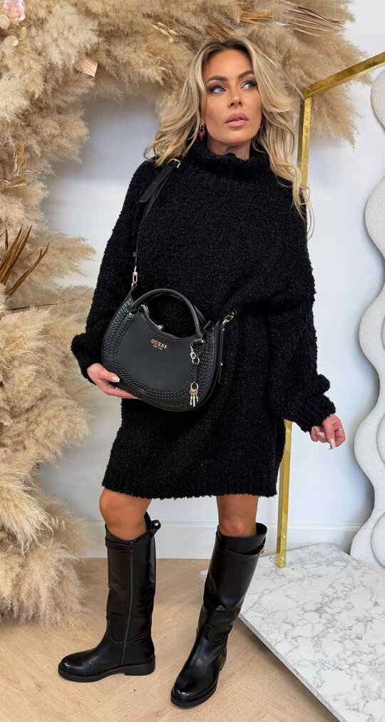 CUDDLY TEDDY LONG SWEAT BLACK CUDDLY TEDDY LONG SWEAT BLACK