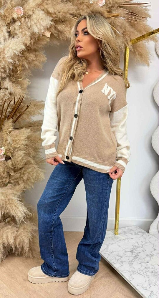 BROOKLYN VEST/SWEAT 230809 BEIGE BROOKLYN VEST/SWEAT 230809 BEIGE