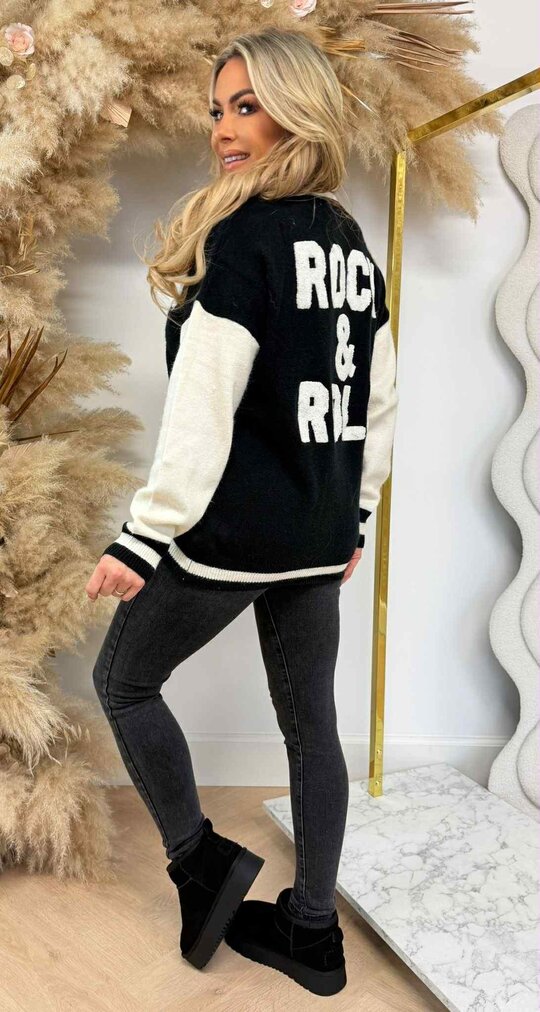 ROCK & ROLL VEST/SWEAT 230808 BLACK ROCK & ROLL VEST/SWEAT 230808 BLACK