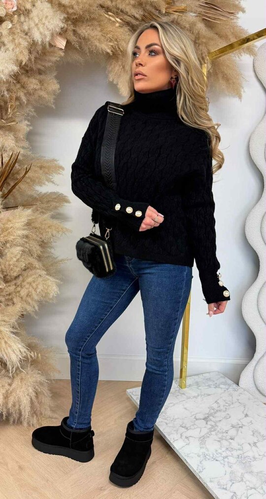 KABEL KOL PEARL SWEAT 5023 BLACK KABEL KOL PEARL SWEAT 5023 BLACK