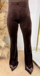 BY SWAN VELVET FLARED PANTS 7301 COFFEE BY SWAN VELVET FLARED PANTS 7301 COFFEE