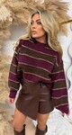 MUSTHAVE STRIPE SWEAT 1866 BORDEAUX MUSTHAVE STRIPE SWEAT 1866 BORDEAUX