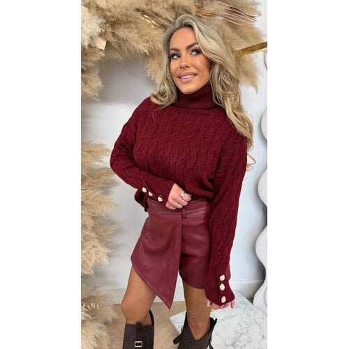 KABEL KOL PEARL SWEAT 5023 WINE KABEL KOL PEARL SWEAT 5023 WINE