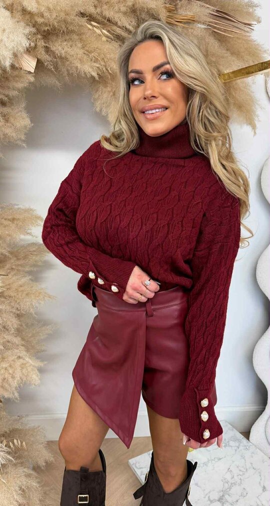 KABEL KOL PEARL SWEAT 5023 WINE KABEL KOL PEARL SWEAT 5023 WINE