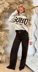 SOHO KOL SWEAT AM885 BEIGE