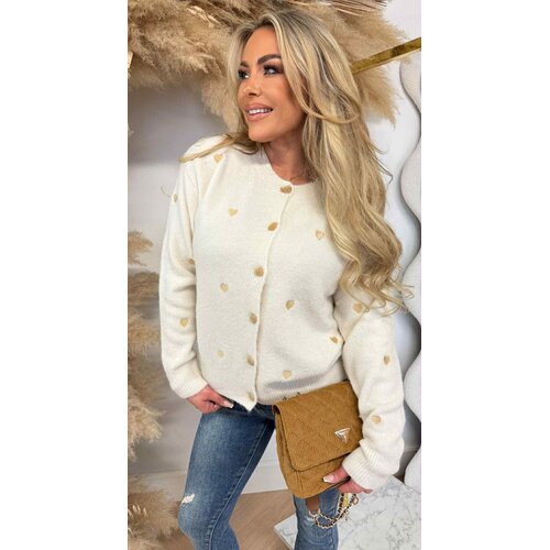 HARTJES SWEAT/VESTJE 683 CREME