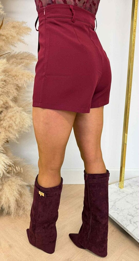 OMSLAG MUSTHAVE SKORT M322 BORDEAUX OMSLAG MUSTHAVE SKORT M322 BORDEAUX