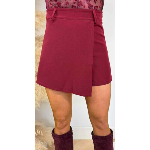 OMSLAG MUSTHAVE SKORT M322 BORDEAUX