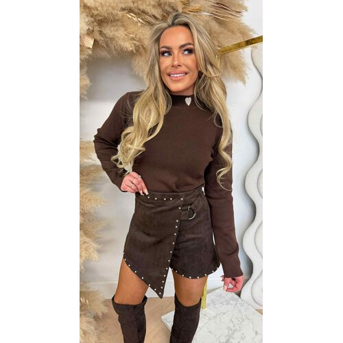 HART TURTLE NECK TOP 9326 CHOCO HART TURTLE NECK TOP 9326 CHOCO