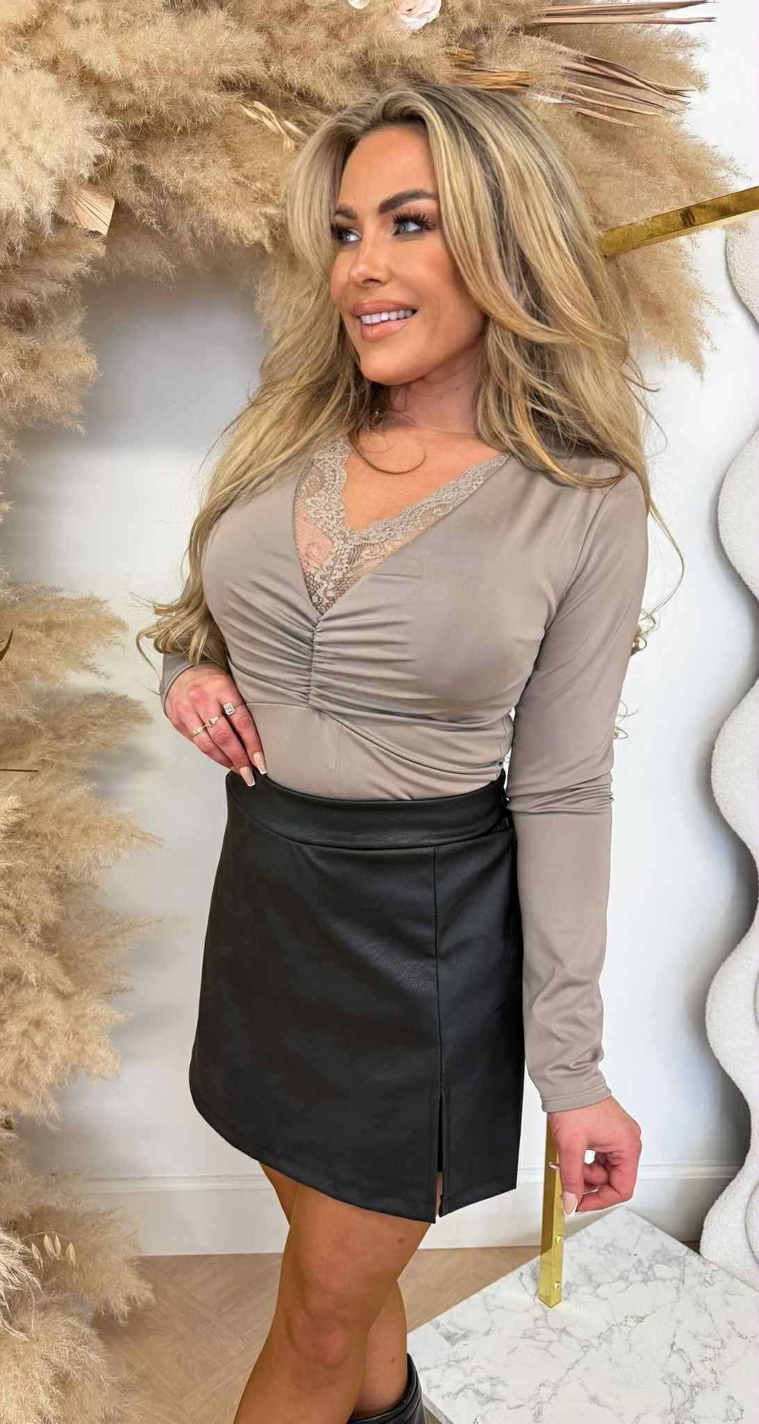 KIMMIE LACE TRAVEL BODY GREIGE