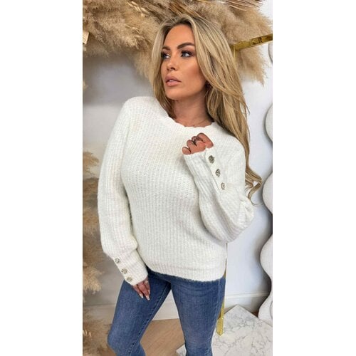 DIAMOND FLOWER BUTTON TRUI 7018 OFFWHITE DIAMOND FLOWER BUTTON TRUI 7018 OFFWHITE