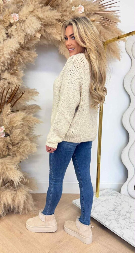 SOFT TEDDY BUTTON VEST/SWEAT 0165 LIGHTBEIGE SOFT TEDDY BUTTON VEST/SWEAT 0165 LIGHTBEIGE