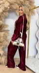 VELVET COMFY SET BORDEAUX VELVET COMFY SET BORDEAUX