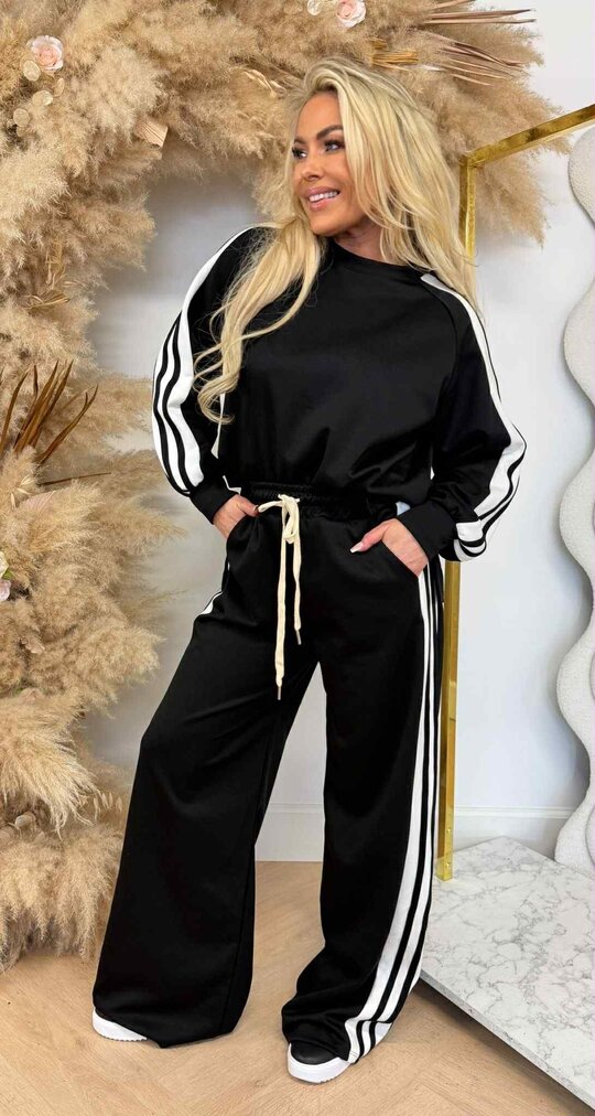 ADDY STRIPE SET BLACK ADDY STRIPE SET BLACK