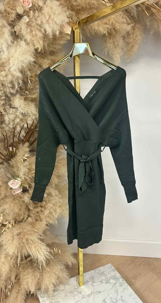 VENESSA DRESS 5902 ARMYGREEN