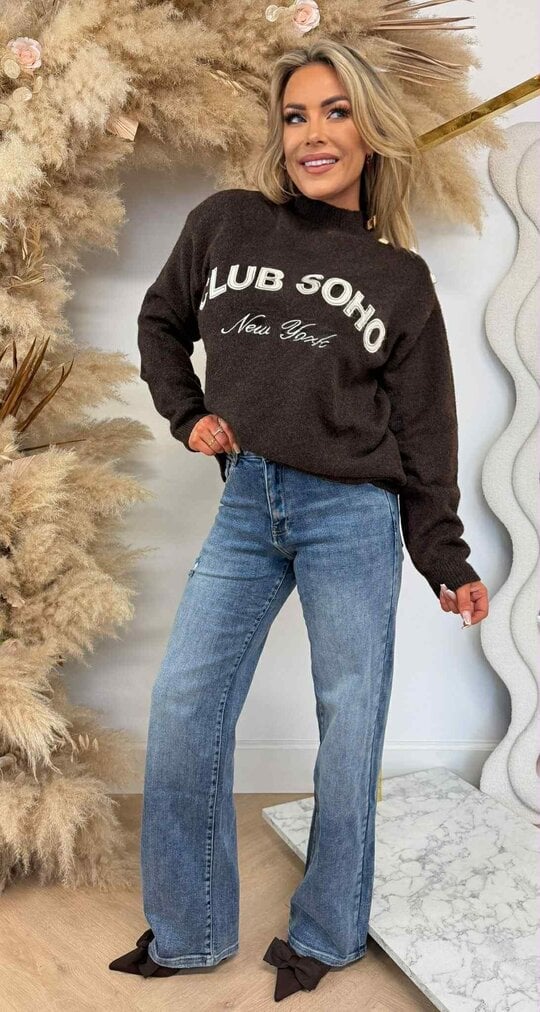 CLUB SOHO SWEAT 3831352 CHOCO