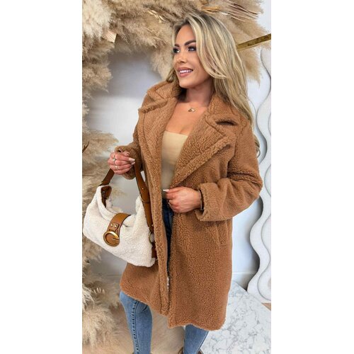 SUPER SOFT TEDDY COAT CAMEL