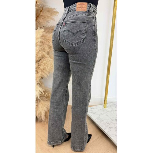 FLARED JEANS 6336S2 GREY FLARED JEANS 6336S2 GREY