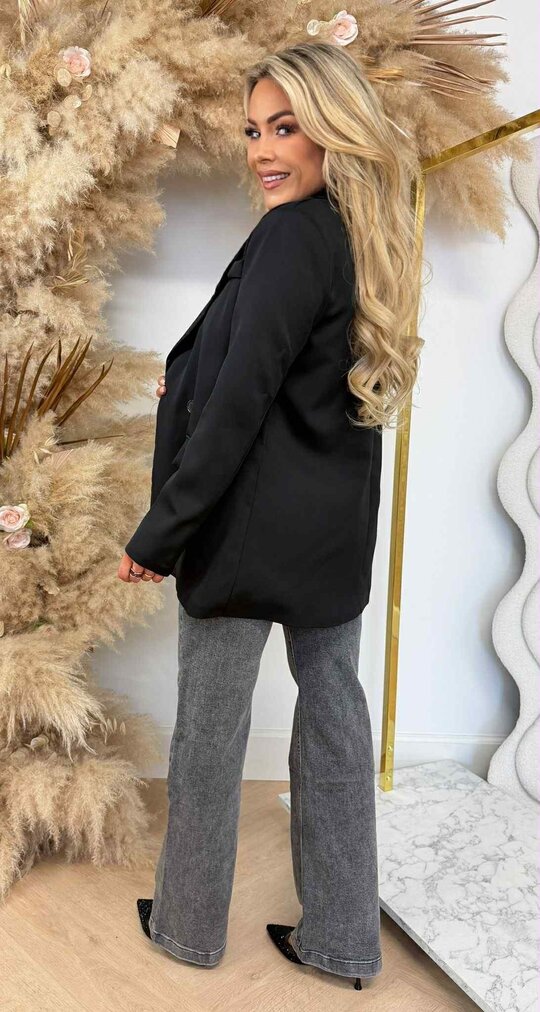IRIS OVERSIZED BLAZER BLACK