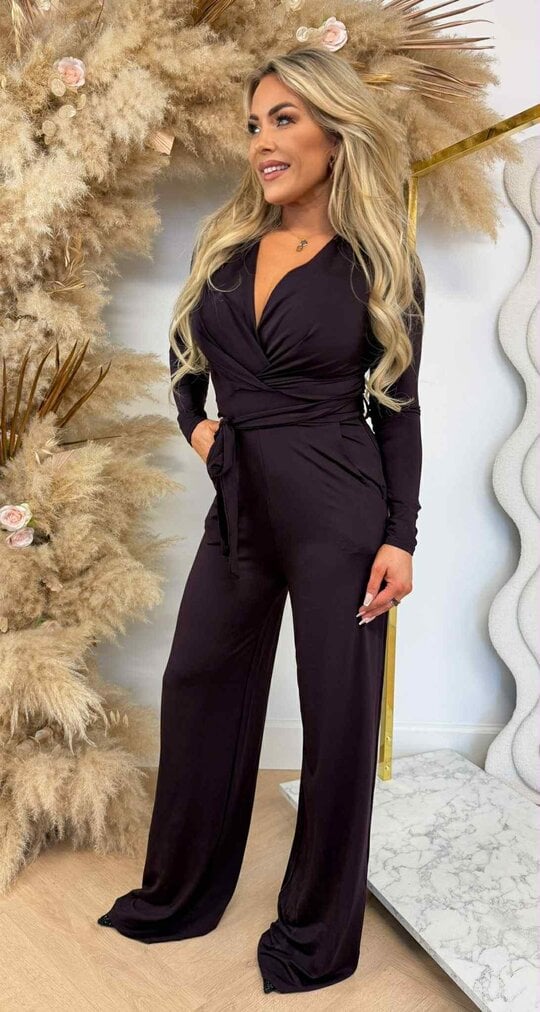 CHIC TRAVEL JUMPSUIT 7561 PLUM/PURPLE