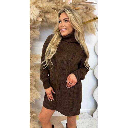 ZARA KOL DRESS CHOCO