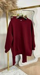 MYBEL FLEECE SET BORDEAUX
