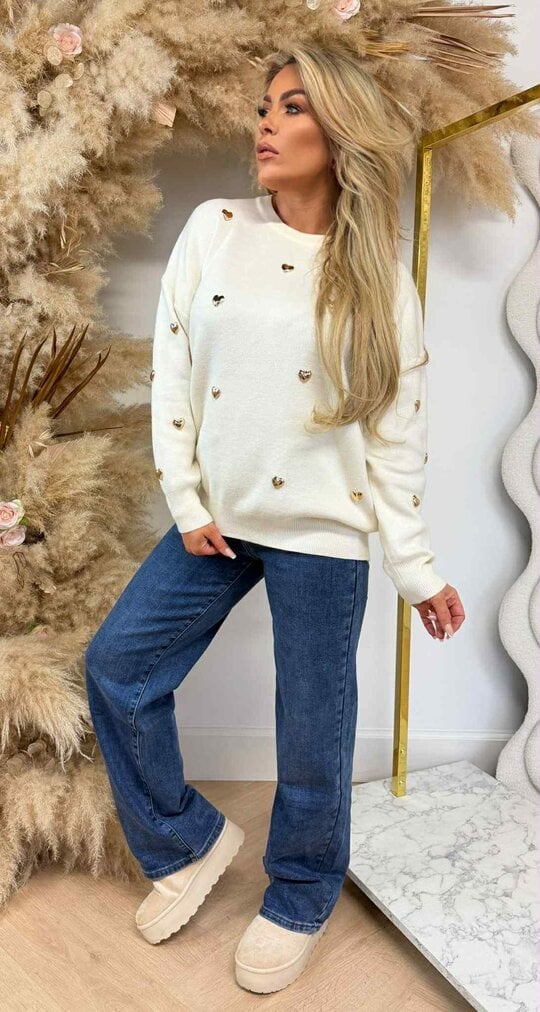 HARTJES MUSTHAVE SWEAT 953 OFFWHITE HARTJES MUSTHAVE SWEAT 953 OFFWHITE