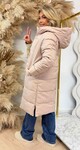 ZIP PUFFER WINTERJACKET 8865 BEIGE ZIP PUFFER WINTERJACKET 8865 BEIGE