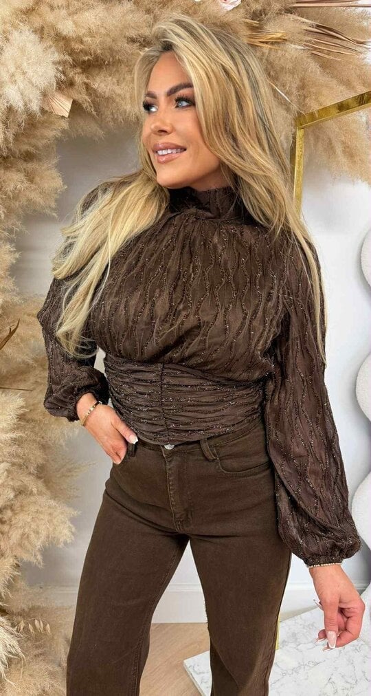 SHINE TOP 4687 CHOCO