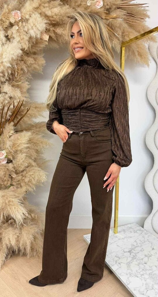 SHINE TOP 4687 CHOCO