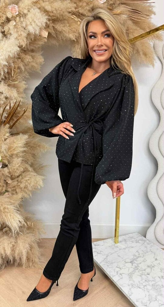 STRIK DIAMOND BLAZER BLACK