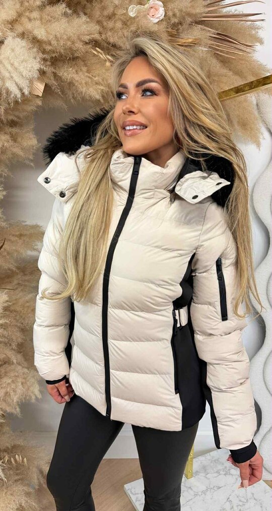 BASIC MUSTHAVE WINTERJACKET 7601 BEIGE BASIC MUSTHAVE WINTERJACKET 7601 BEIGE
